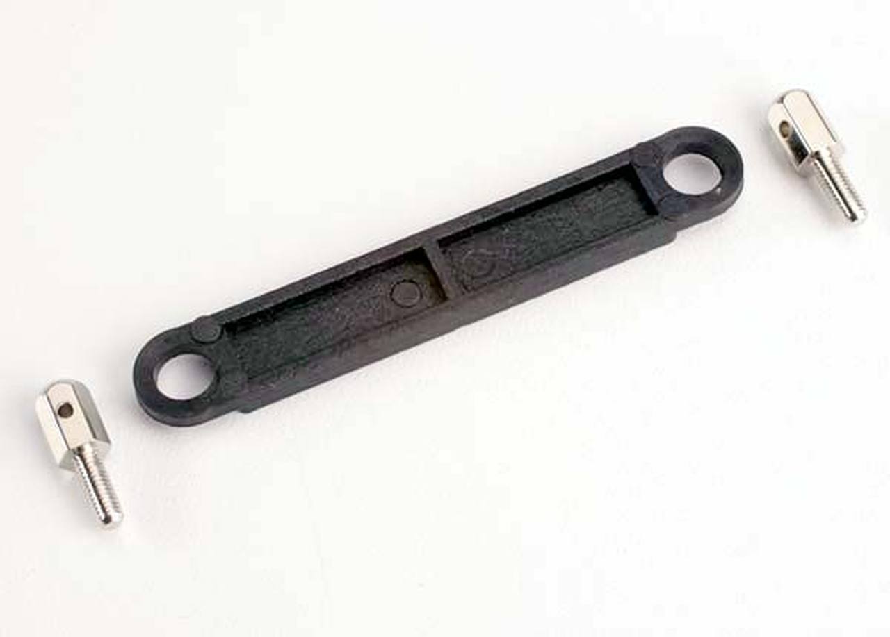 Discontinued - Battery hold-down plate/ metal posts (2)