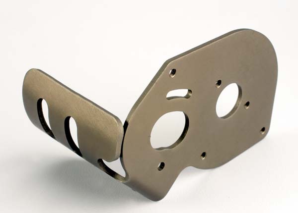 Discontinued - Aluminum motor plate/ guard