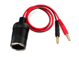 Adapter 12V (female) (to bullet connectors)