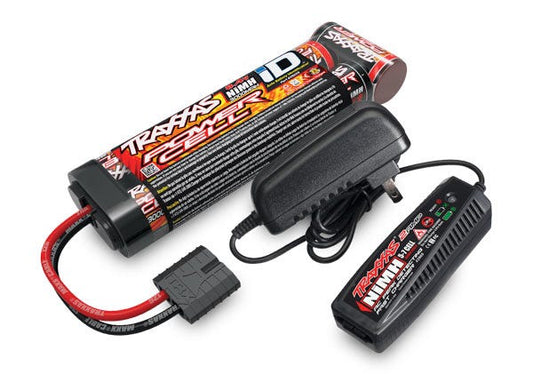 Battery/charger completer pack (includes #2969 2-amp NiMH peak detecting AC charger (1) #2923X 3000mAh 8.4V 7-cell NiMH battery (1))