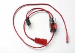 Wiring harness for RX Power Pack Traxxas nitro vehicles (includes on/off switch and charge jack)