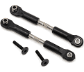 Turnbuckles camber link 39mm (69mm center to center) (assembled with rod ends and hollow balls) (1 left 1 right)