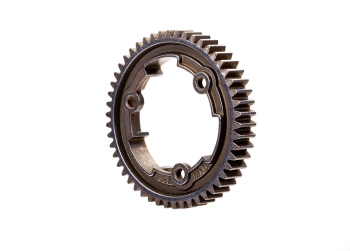 Spur gear 50-tooth steel (wide-face 1.0 metric pitch)