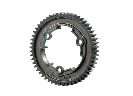 Spur gear 54-tooth steel (wide-face 1.0 metric pitch)