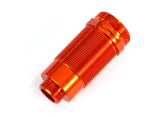 Body GTR long shock aluminum (orange-anodized) (PTFE-coated bodies) (1)