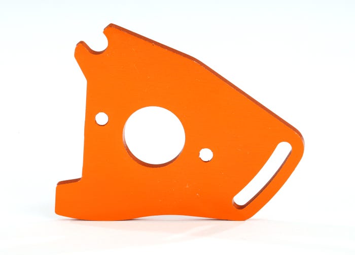 Plate motor orange