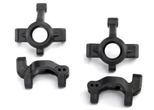 Caster blocks (c-hubs) (2)/ steering block (2)