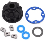 Carrier differential (heavy duty)/ x-ring gaskets (2)/ ring gear gasket/ spacers (4)/ 12.2x18x0.5 PTFE-coated washer (1)