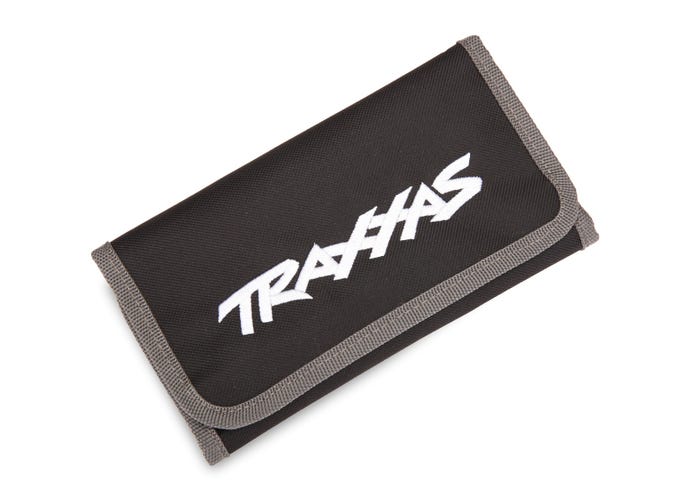 Tool pouch black (custom embroidered with Traxxas logo)