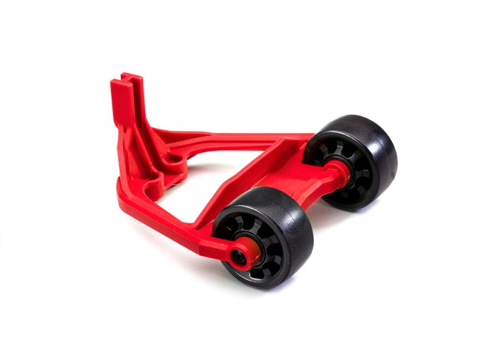 Wheelie bar red