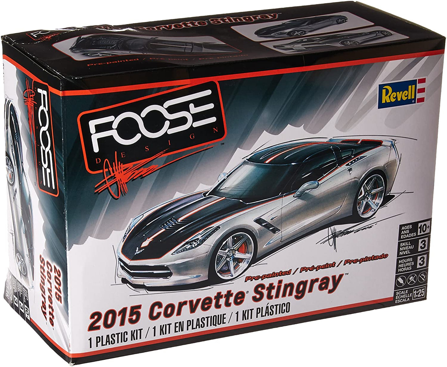 854397 1/25 Foose Corvette Stingray