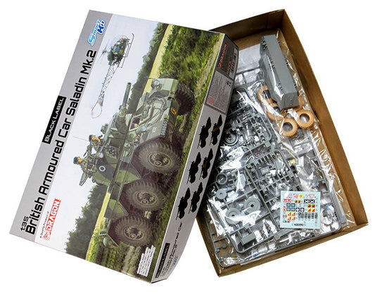 3554 1/35 British Armored Car Saladin Mk.II Black Label