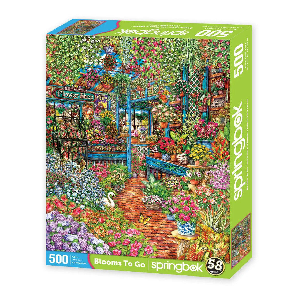 Blooms To Go 500 Piece Jigsaw Puzzle