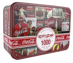 Coca-Cola "Tin Signs" 1000 Piece Springbok