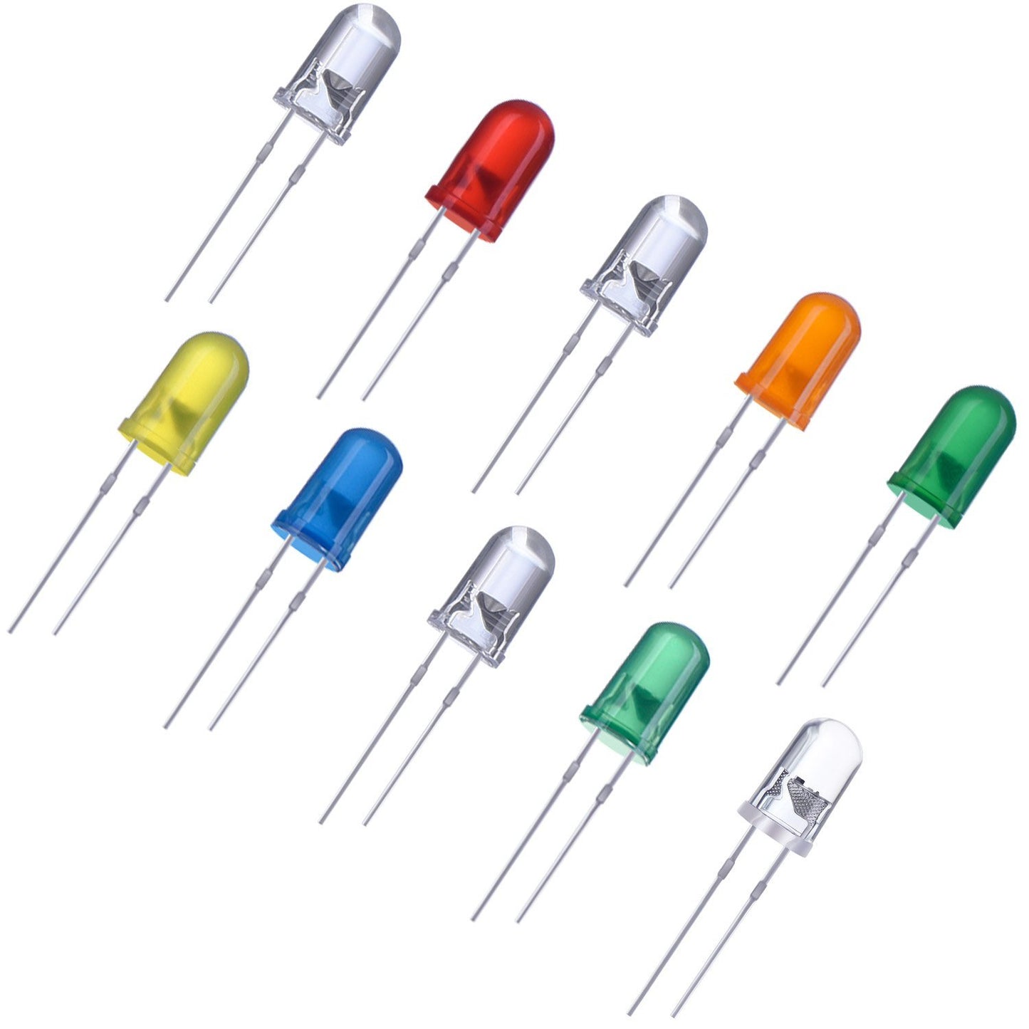 YELLOW - LED Light Emitting Diodes Bulb LED Lamp 5 mm