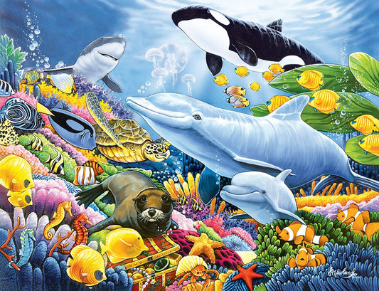 Animal Planet - Undersea Friends 100pc Puzzle