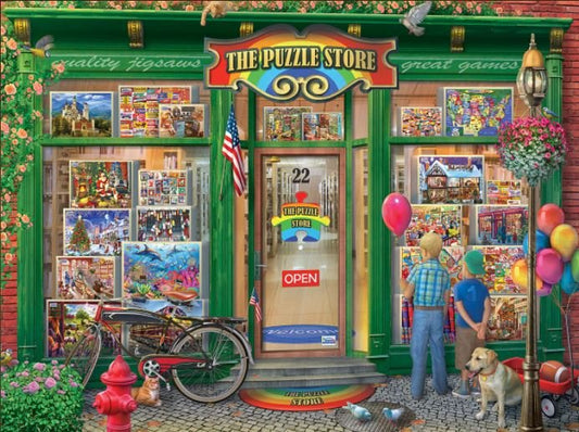 Puzzle Shop (1449pz) - 1000 Piece Jigsaw Puzzle