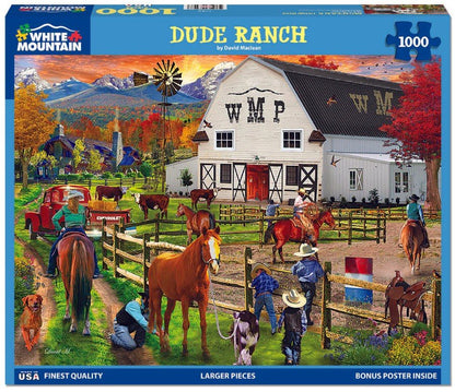 Dude Ranch (1750pz) - 1000 Piece Jigsaw Puzzle