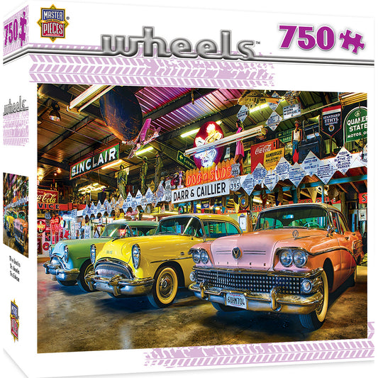 Wheels - Three Beauties 750pc Puzzle