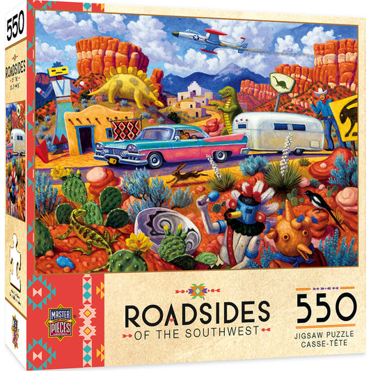 Roadsides of the Southwest - Off the Beaten Path 550pc Puzzle