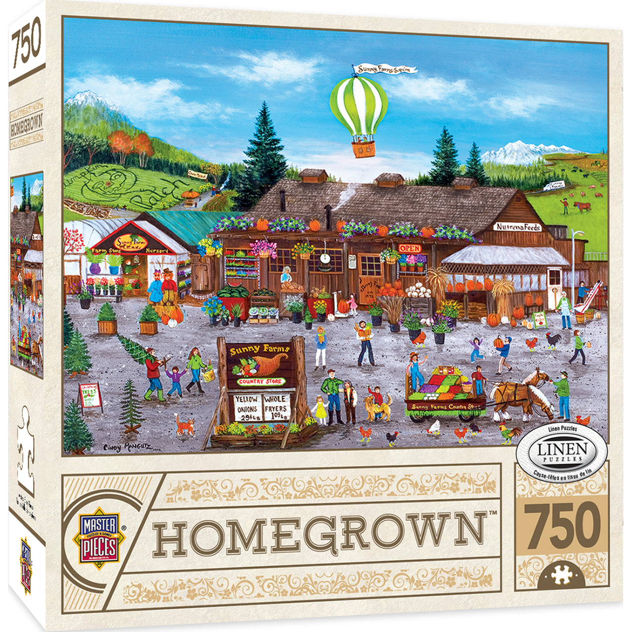 Homegrown - Sunny Farms 750pc Puzzle