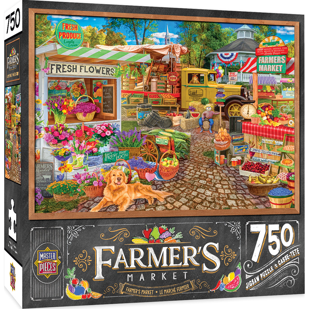 Farmer's Market - Sale on the Square 750pc Puzzle