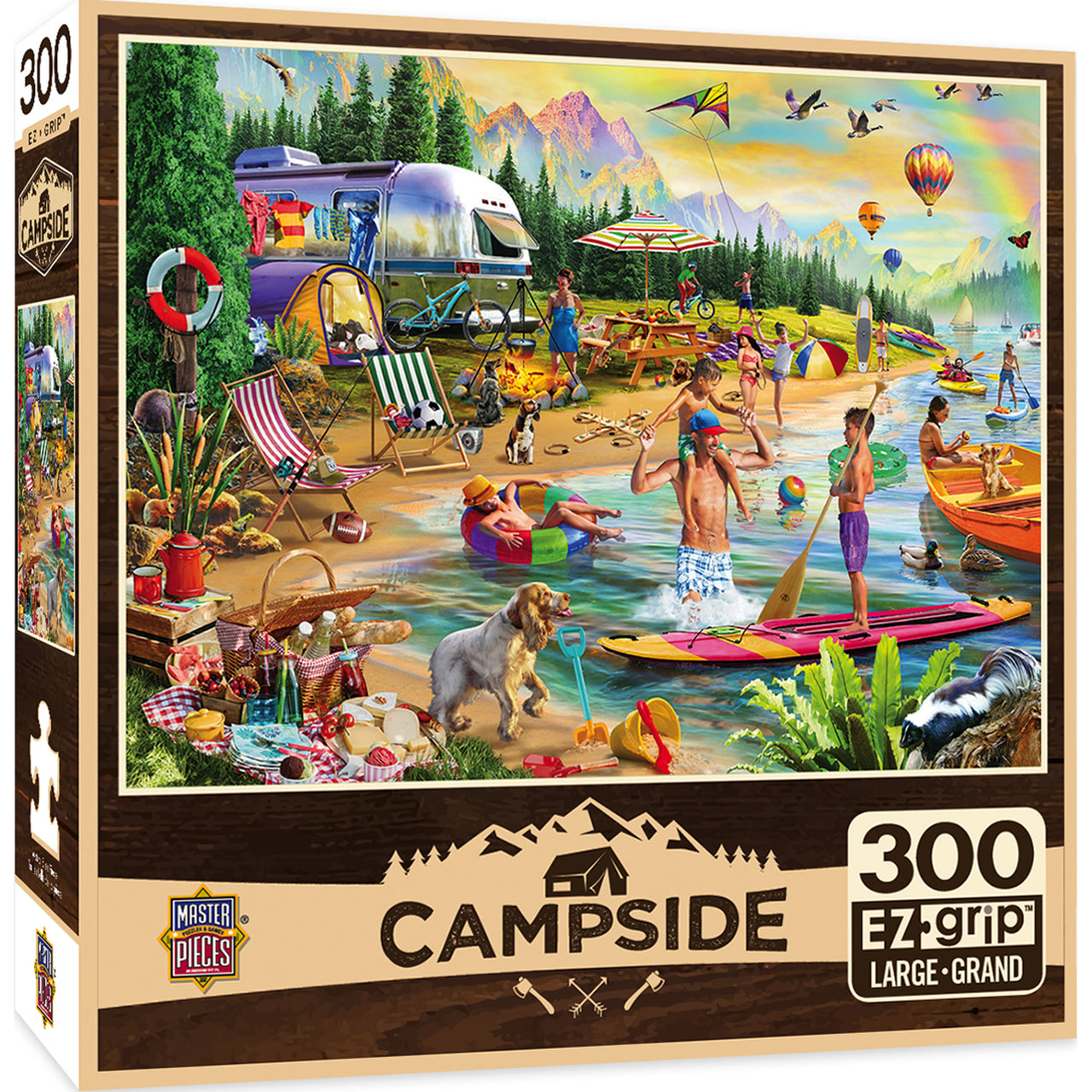 Campside - Day at the Lake 300pc EzGrip Puzzle