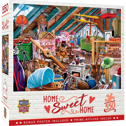 Home Sweet Home - Attic Secrets 550pc Puzzle