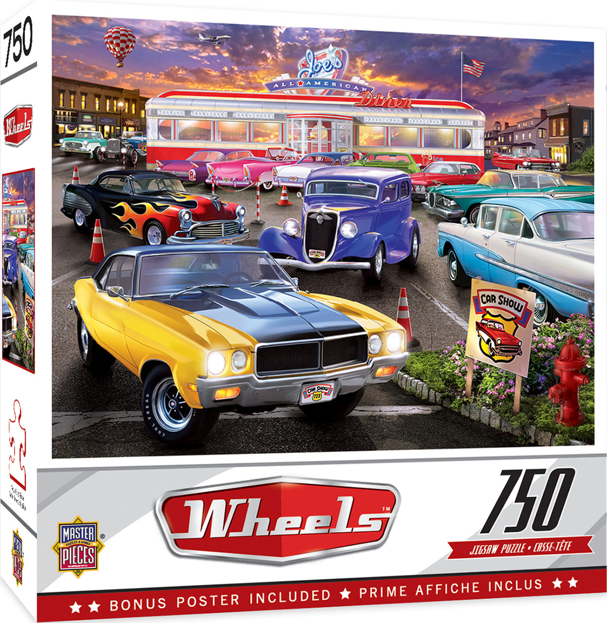 Wheels - Runner's Up 750pc Puzzle