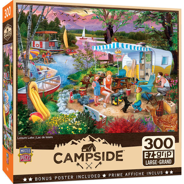 Campside - Leisure Lake 300pc EzGrip Puzzle