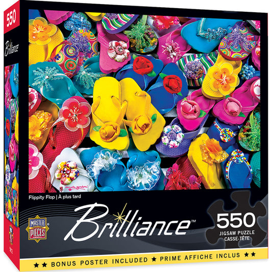 Brilliance - Flippity Flop 550pc Puzzle