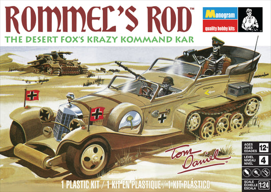 Plastic Model Kit-Rommel's Rod(TM) 1:24