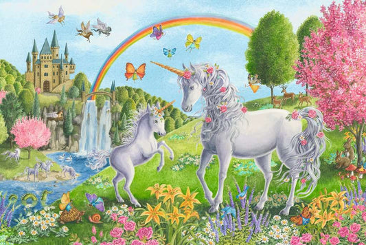 Prancing Unicorns 24 pc Floor Puzzle