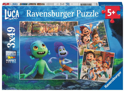 Luca's Adventures 3 x 49 pc Puzzle