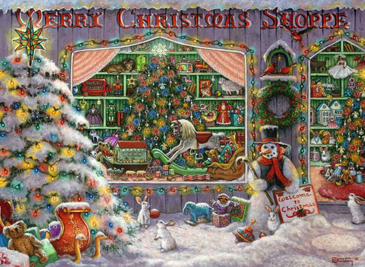 The Christmas Shop Seasonal 500 pc Puzzle