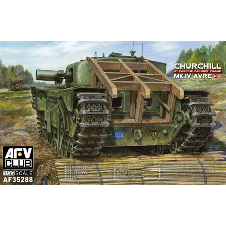 Churchill Mk.IV AVRE w/ Fascine Carrier Frame AFV Club | No. AF35288 | 1:35