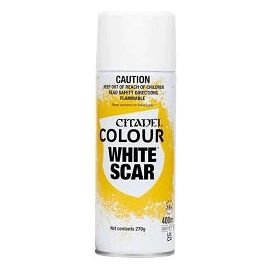 WHITE SCAR SPRAY PAINT