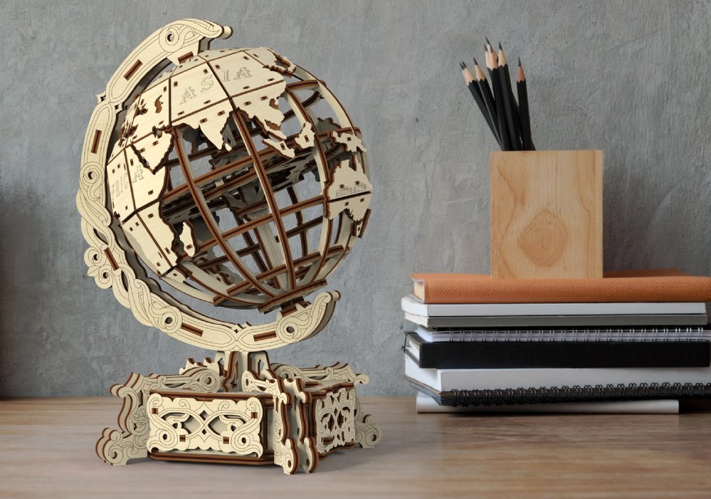 WOODENCITY: WORLD GLOBE