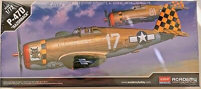 12492 1/72 P-47D Thunderbolt Razor Back