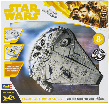 Snap Tite Palstic Model Kit-Lando's Millenium Falcon 1:164