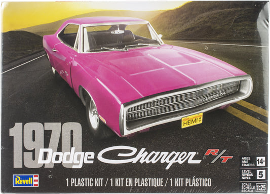 Plastic Model Kit-'70 Dodge Charger R/T 1:25