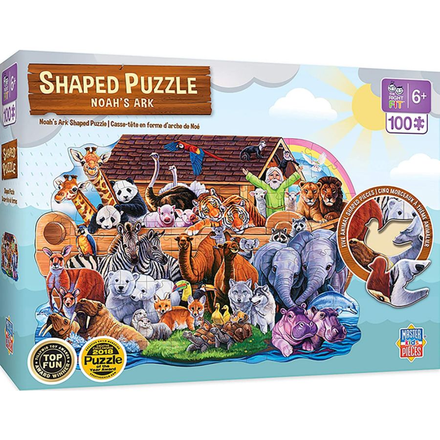 Noah's Ark 100pc Shaped Puzzle