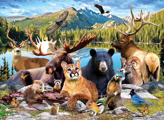 Jr Ranger - Rocky Mountain National Park 100pc Puzzle