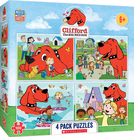 Clifford - 4-pack 48 piece Puzzles