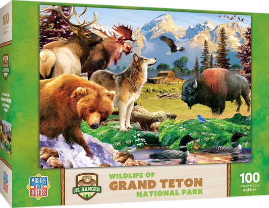 Jr Ranger - Glacier National Park 100pc Puzzle