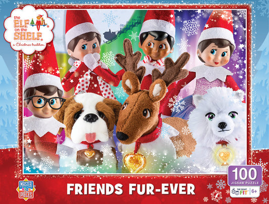 Elf on the Shelf - Friends Furever 100pc Puzzle