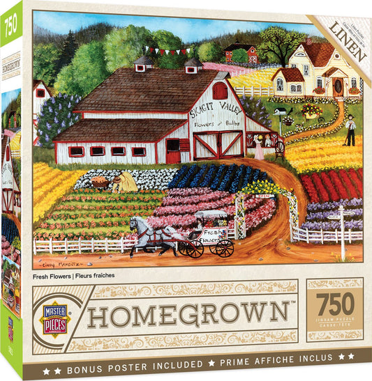 Homegrown - Fresh Flowers 750pc Puzzle