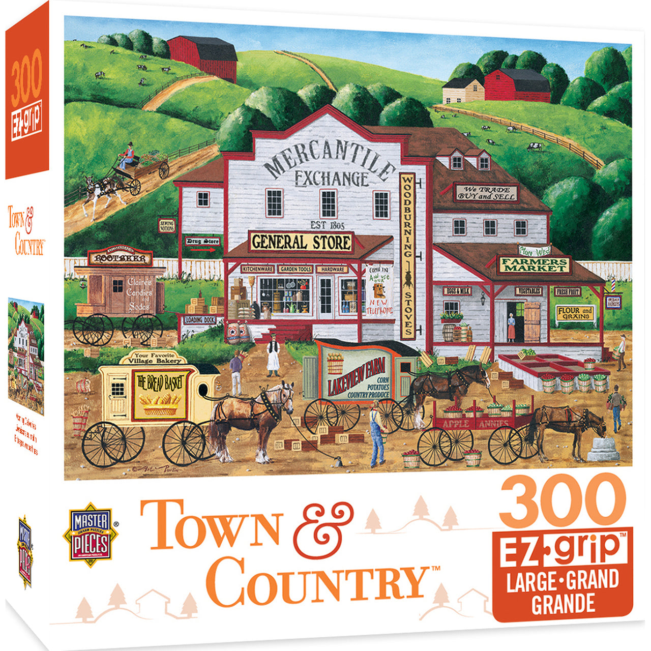 Town & Country - Morning Deliveries 300pc EzGrip Puzzle