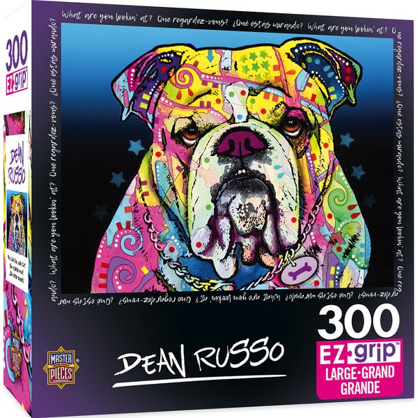 DEAN RUSSO WHAT ARE YOU LOOKING AT? - LARGE 300 PIECE EZGRIP PUZZLE