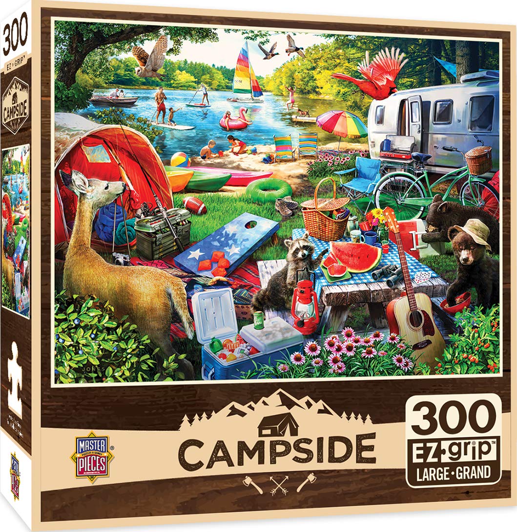 CAMPSIDE - LITTLE RASCALS 300 PIECE EZ GRIP PUZZLE $12.99